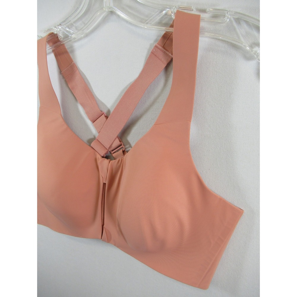 Knix Catalyst Sports Bra Size 4 Wireless 34C 32D 34D Coral High Impact - Picture 2 of 7